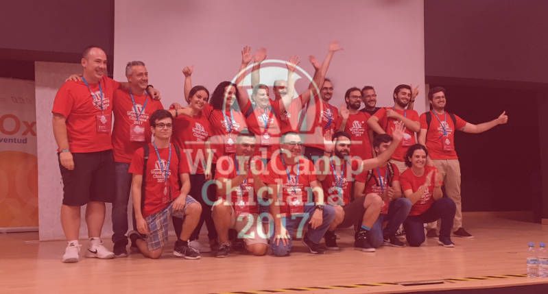 Organización y voluntarios WordCamp Chiclana 2017