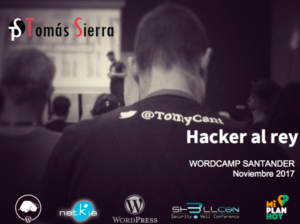 Mi presentación en la WordCamp Santander 2017