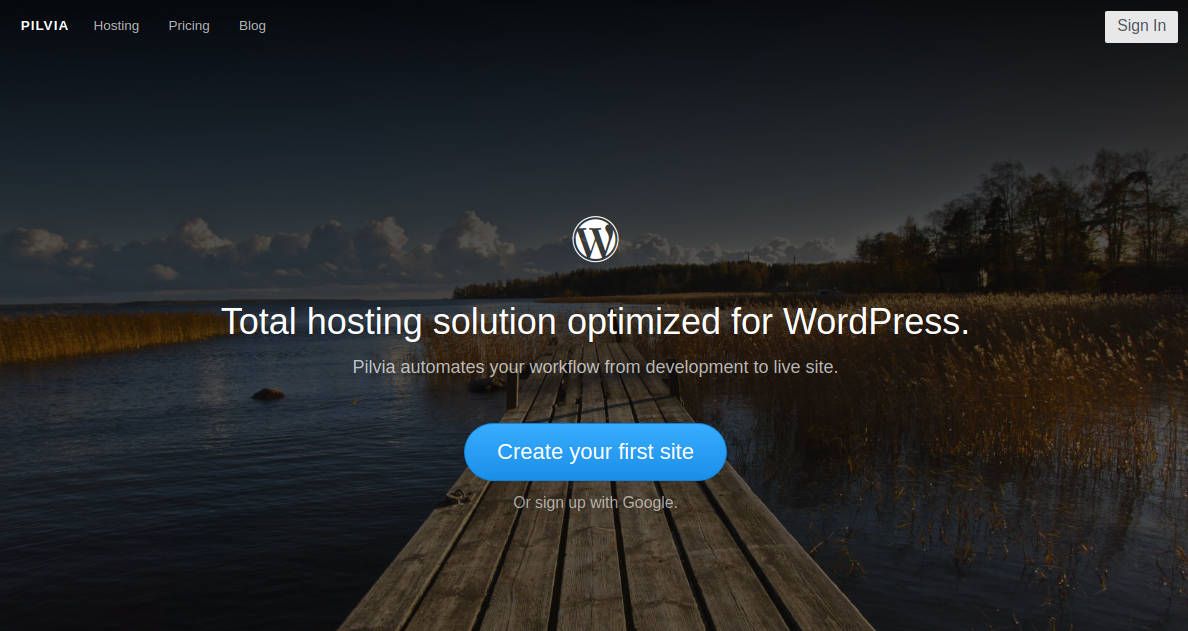 Pilvia, un entorno de pruebas sin límites para WordPress