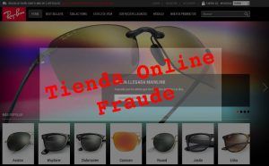 Tienda online ray-ban fraude