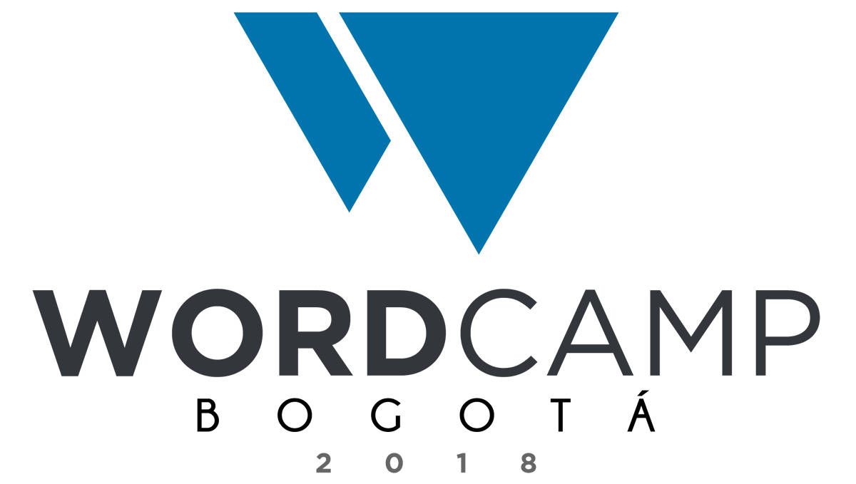 Logo Wordcamp Bogotá 2018